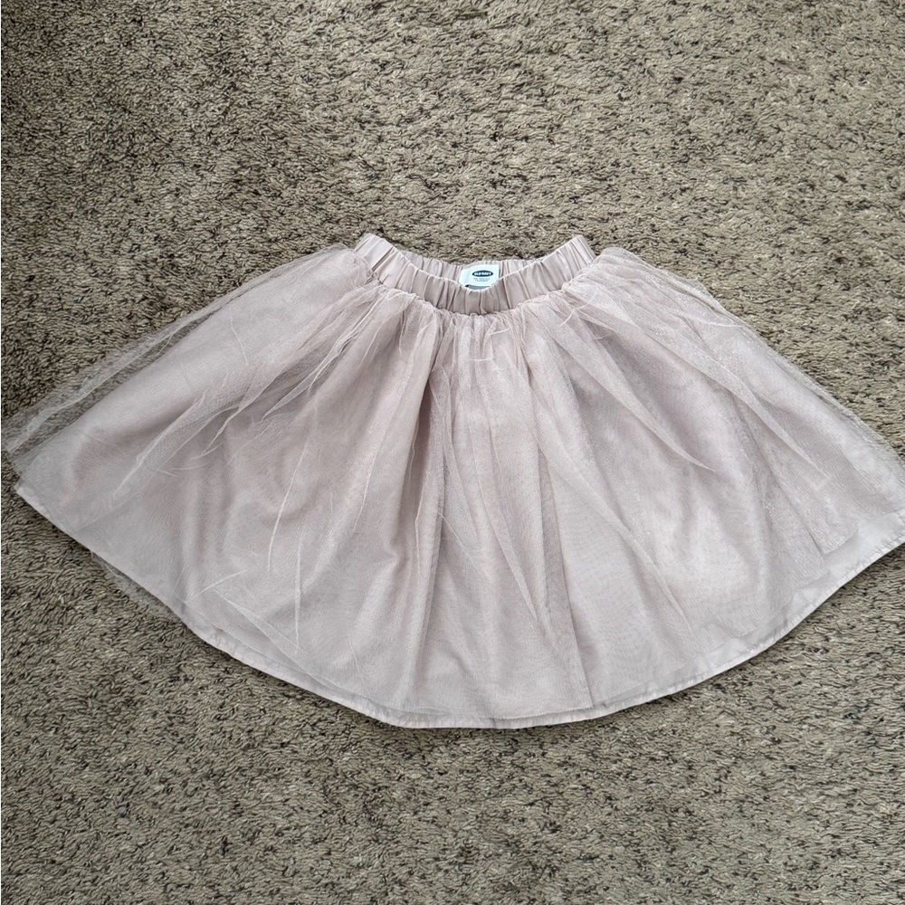 Old Navy Toddler Girl Tutu Tulle Dusty Rose Color Skirt Size 3T-7T